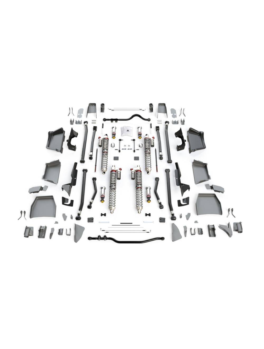 07-18 Wrangler JK 4 Door Alpine RT Coilover Suspension System - Front Kit TeraFlex