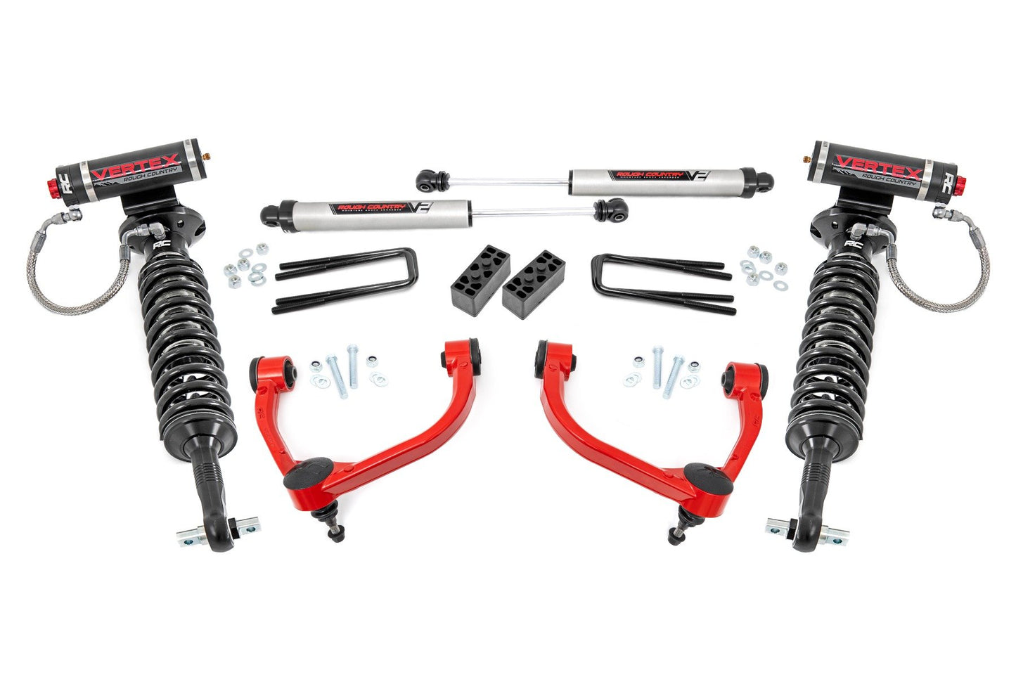 3 Inch Lift Kit | UCAs | Vertex/V2 | Ford F-150 4WD (2014-2020) Rough Country