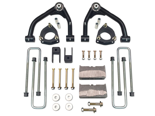4 Inch Uni Lift Kit 14-18 Silverado/Sierra 1500 4WD Fits Models with 1 Piece OE Cast Steel Upper Arms Tuff Country-1