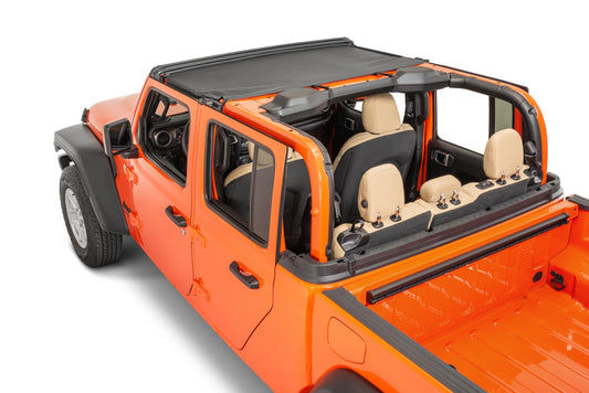 Jeep JL/Gladiator Bimini Top For 18-Current Wrangler JL 20-Up Gladiator JT 2/4 Door MasterTop-1