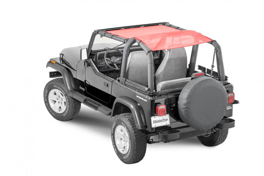 Jeep TJ/YJ Mesh Bimini Top ShadeMaker Plus For 92-06 Wrangler TJ/YJ MasterTop-1