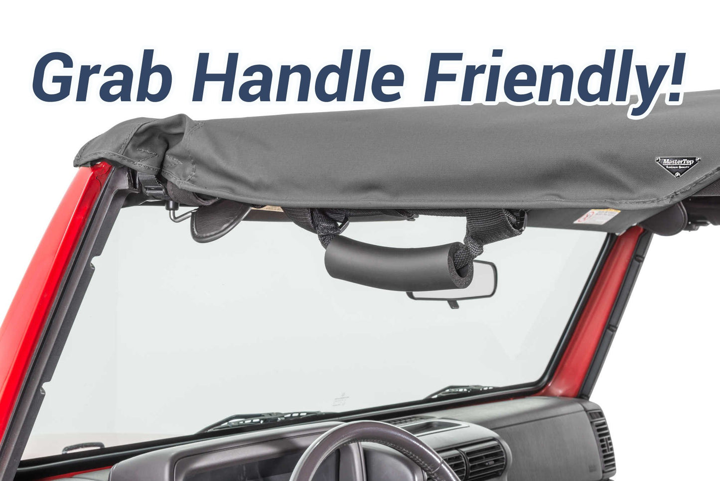 MasterTop Jeep YJ Bimini Top Plus For 92-95 Wrangler YJ MasterTop