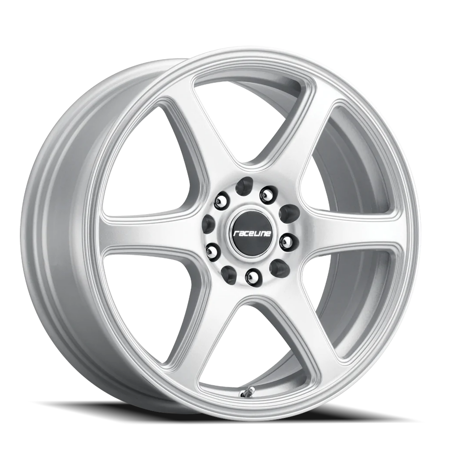 Aluminum 17x7.5 Matrix 146S Gloss Silver Raceline Wheels-1