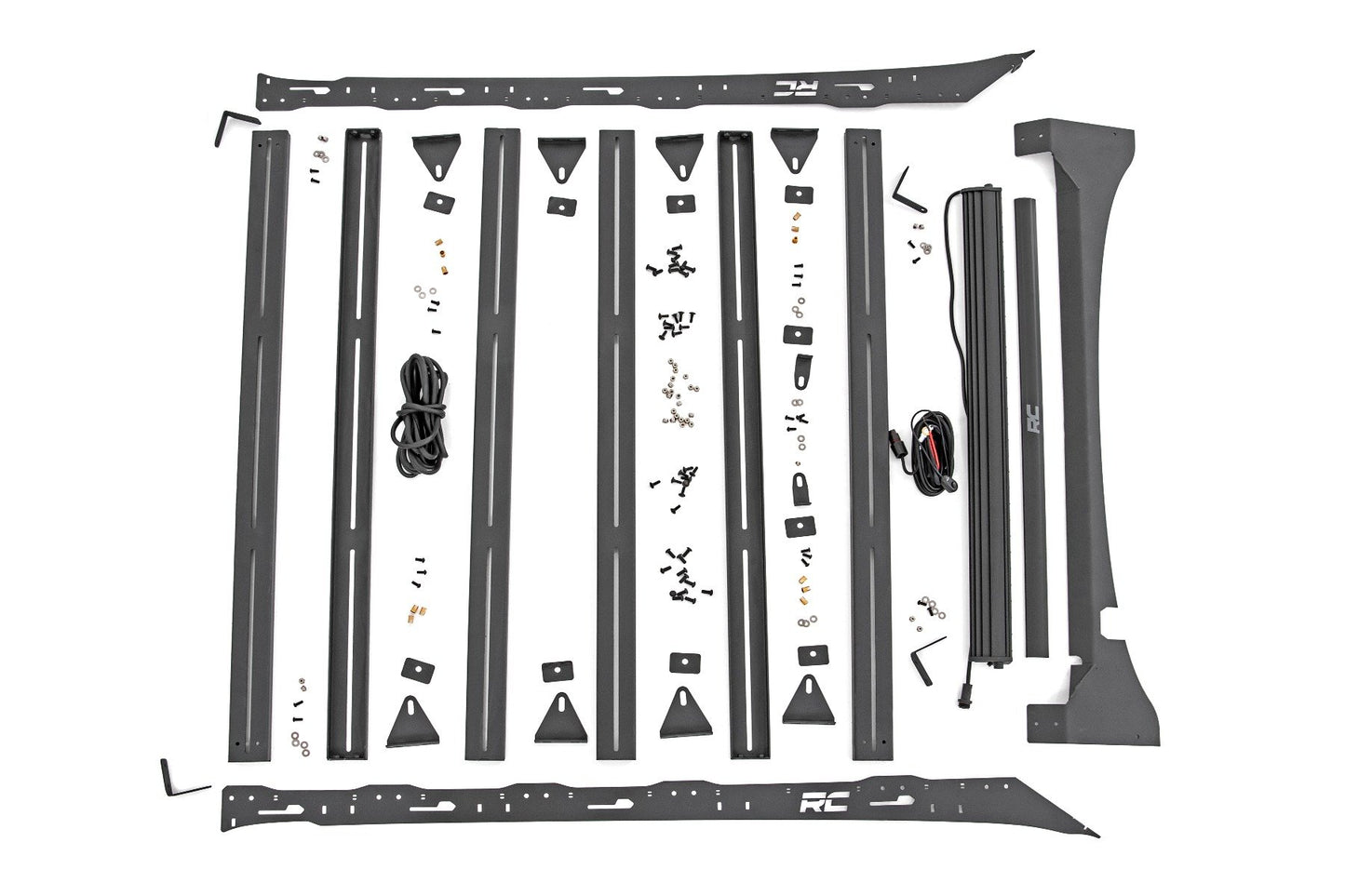 Roof Rack | FR 40 Inch Single Row BLK LED | Ford F-150 2WD/4WD (2015-2018) Rough Country
