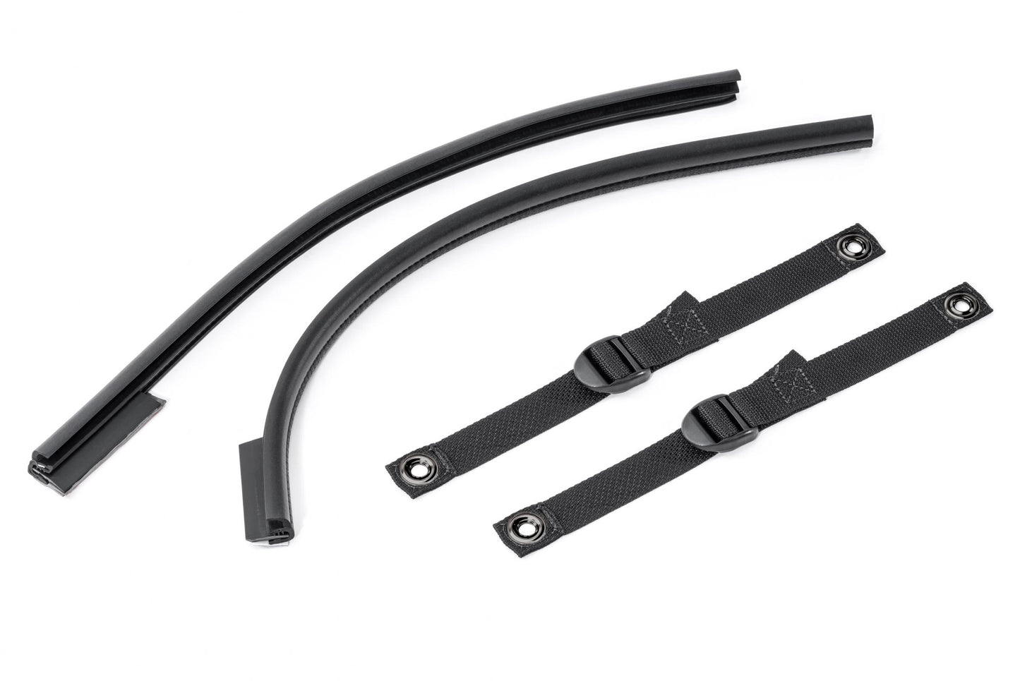 Jeep JK Replacement Top Tinted Glass 07-12 Wrangler JK 2 Door Black MasterTwill MasterTop-6