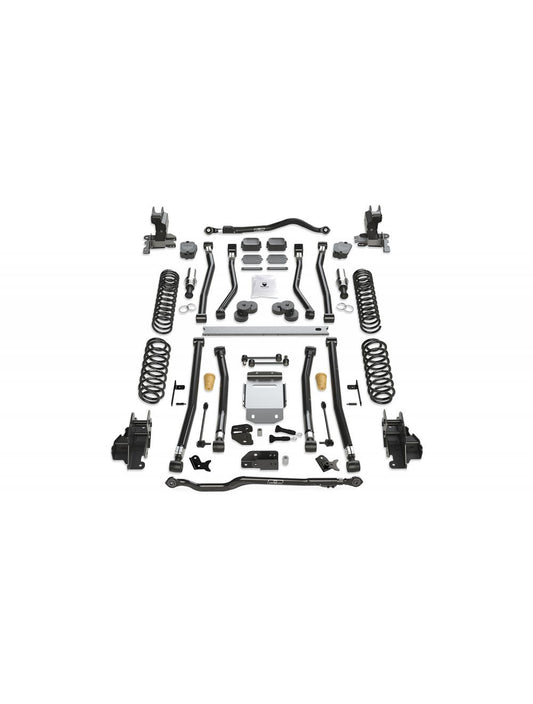 18-Up Wrangler JL 4 Door 4.5 Inch Alpine RT4 Long Arm Suspension System No Shocks TeraFlex