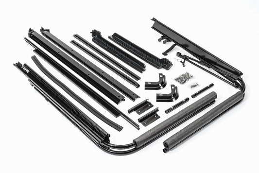 Jeep YJ Complete Replacement Hardware Kit For 87-95 Wrangler YJ Black MasterTop-1
