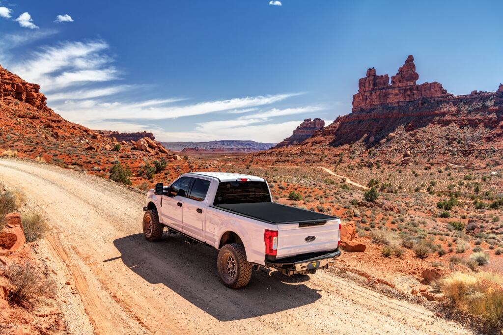 Sentry CT Tonneau Cover Black 2020-2026 GMC Sierra (with CarbonPro Bed) 5 Foot 9 Inch Bed Truxedo-12