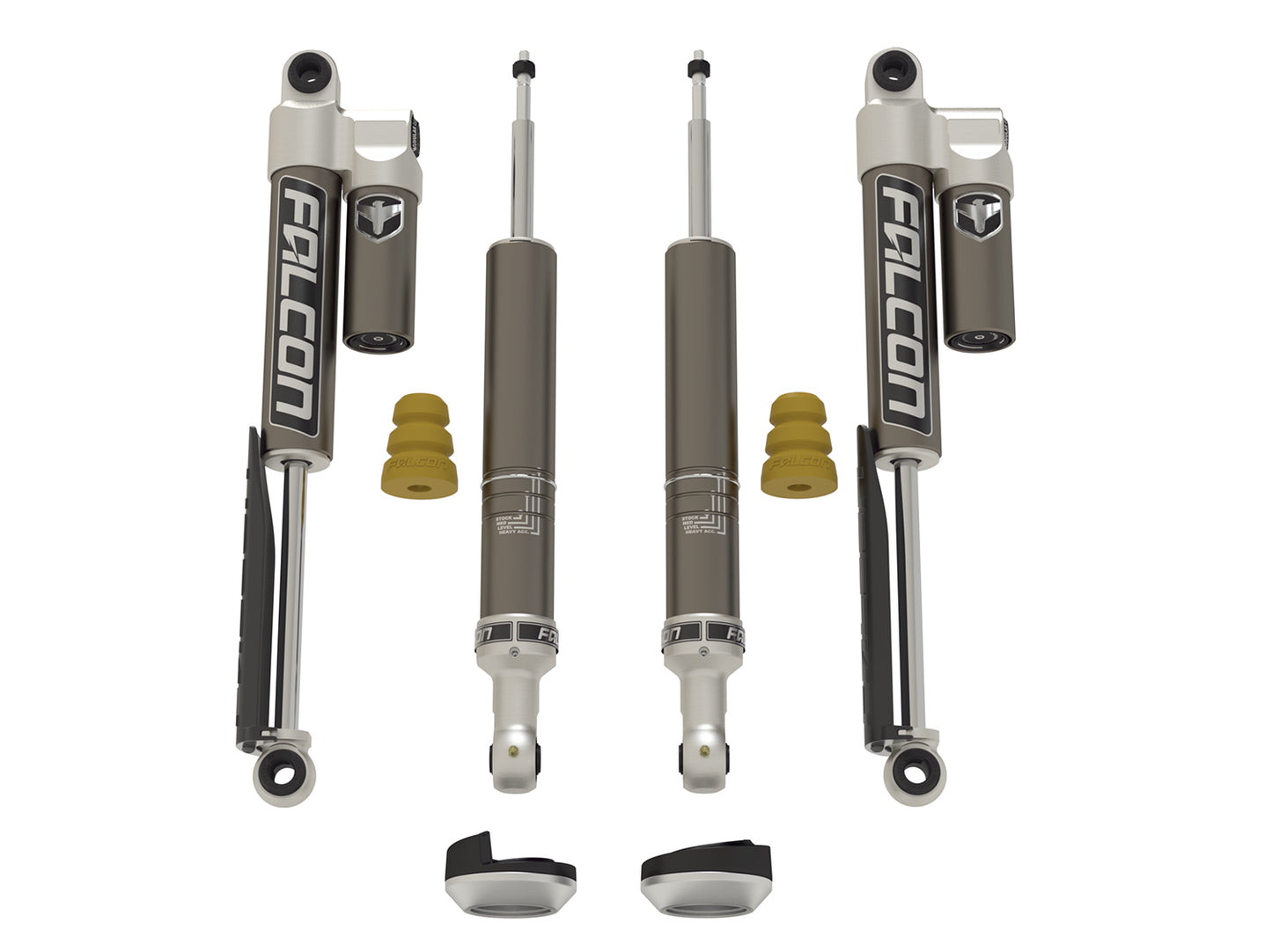 2004-14 Toyota Hilux 2.25 Inch Sport Shock Leveling System Falcon Shocks