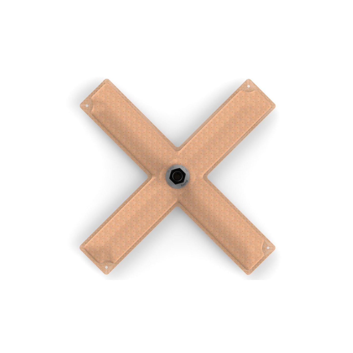 15 X 15 Hydrama, Cross Center Outlet Pick-Up with -3/8 NPT Fitting Fitting Location Designed for Universal Use Holley-1