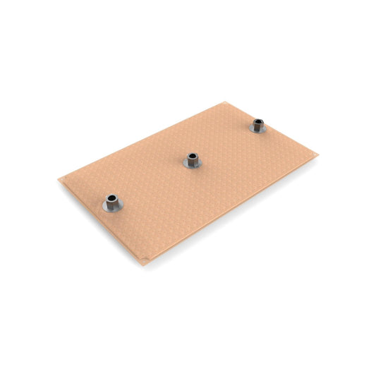 24 X 15 Hydrama, Rectangle Center and Side Outlet Pick-Ups with -1/2 NPT Fitting Fitting Locations Designed for Universal Use Holley-1