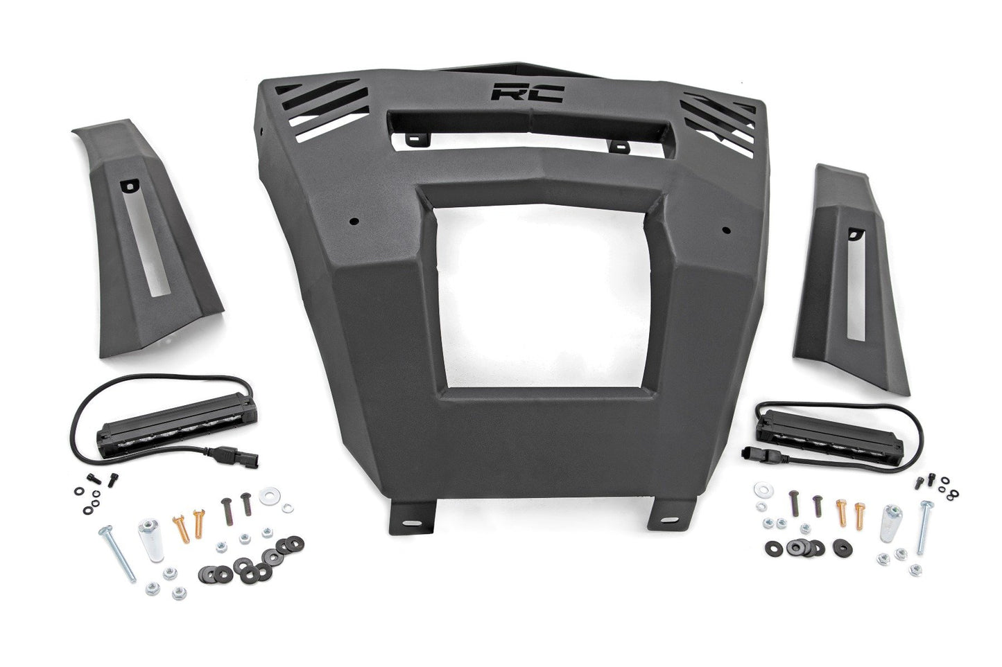Bumper | Front | 6" Black Slimline LED Pair | Can-Am Defender HD 8/HD 9/HD 10 Rough Country
