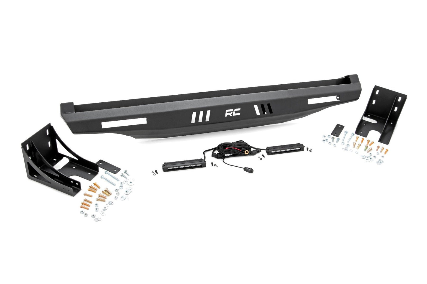 Bumper | Rear | 6" Black Slimline LED Pair | Multiple Makes & Models (Can-Am/Polaris) Rough Country