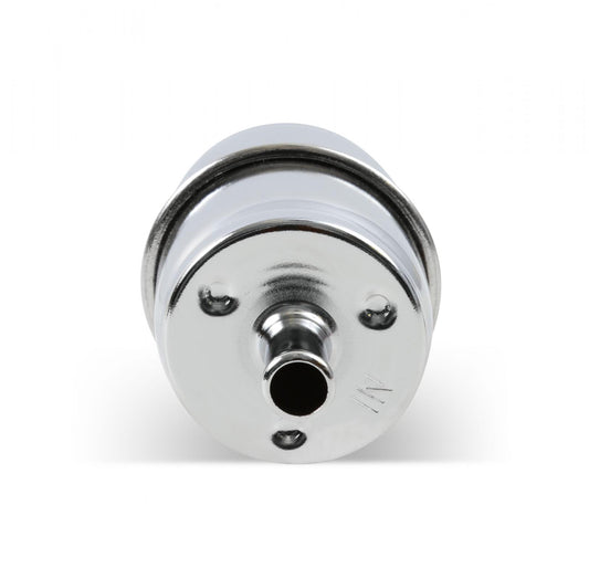 Chrome Fuel Filter Street/strip Carbureted Applications Post Filter Universal Fit for 3/8 Fuel Line Holley-1