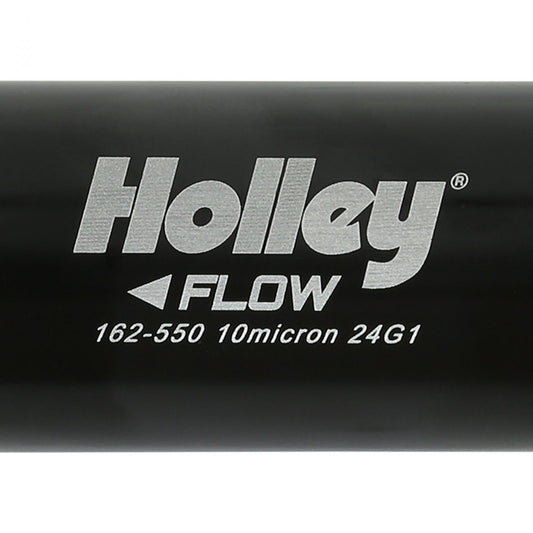 100 GPH HP Billet Fuel Filter Street/strip EFI Applications Post Filter 10 Micron Holley-1