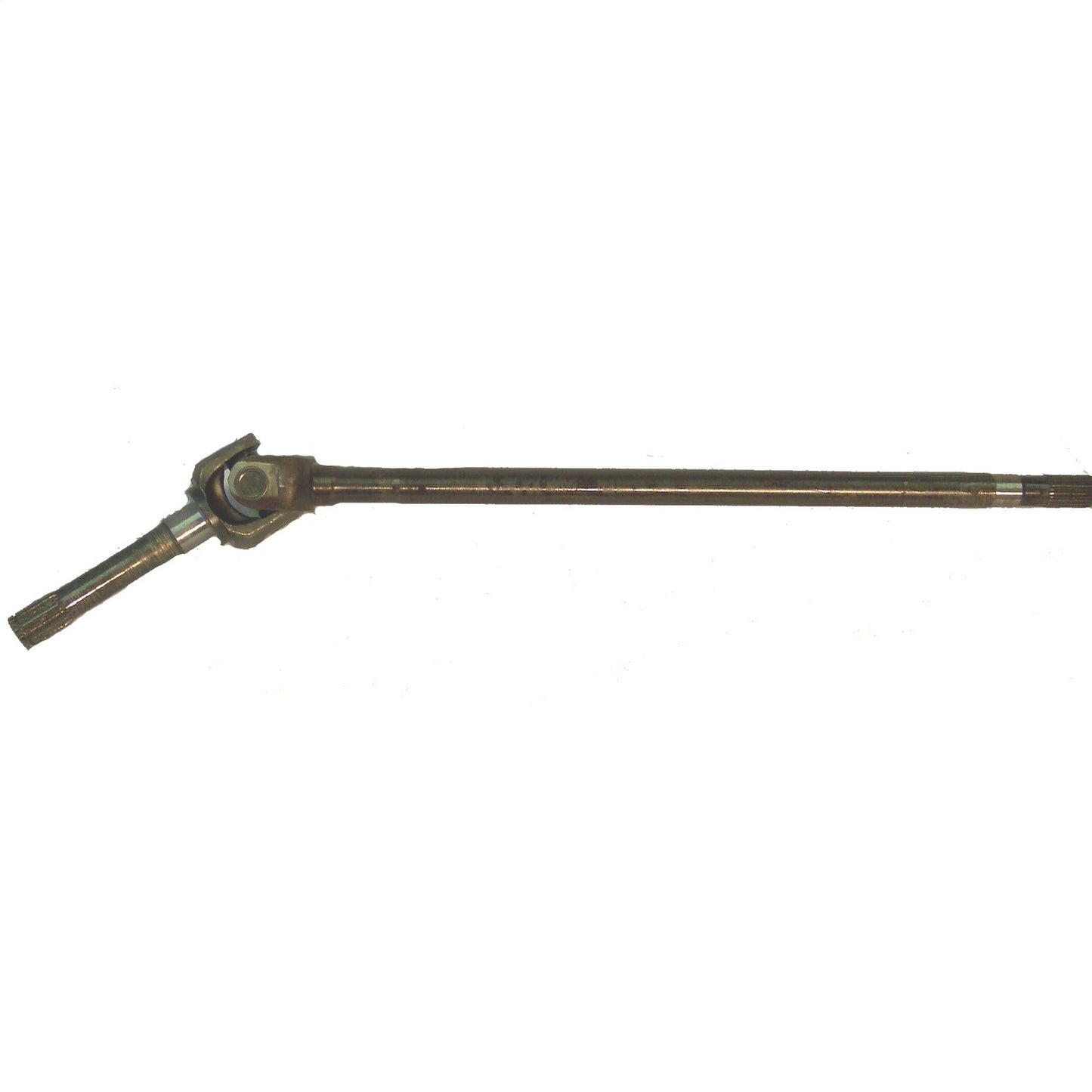 Axle Shaft Assembly Front Left Dana 30 27 Spline 37-11/32 Inch Length Includes Inner Axle Shaft Outer Stub Shaft U-Joint Dust Shield Replaces O.E. Pn 8134293 OMIX