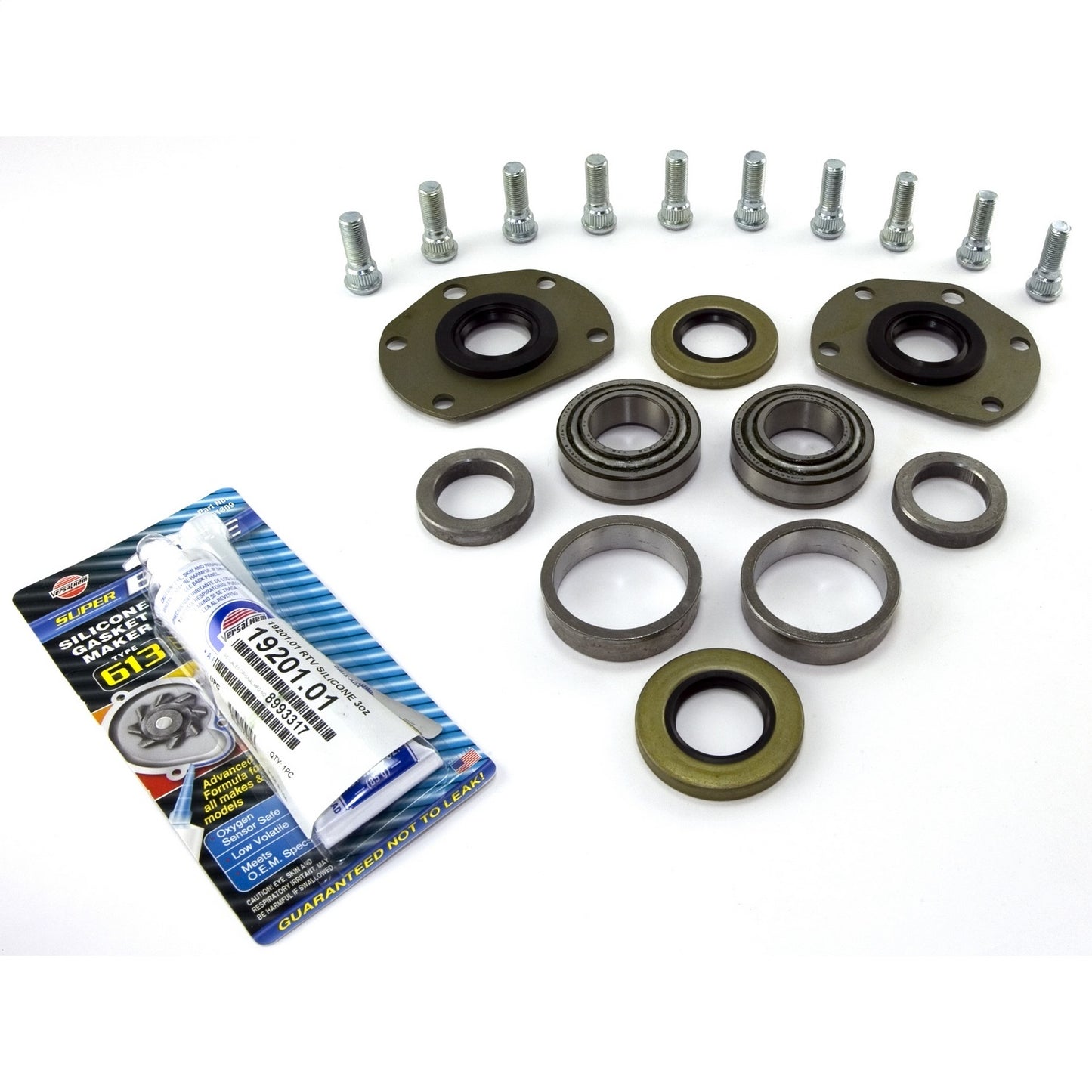 Axle Bearing And Hardware Kit Rear Dana 20 Amc 20 Both Sides 1976-1982 CJ5 1976-1986 CJ7 And 1981-1986 CJ8 Scrambler OMIX