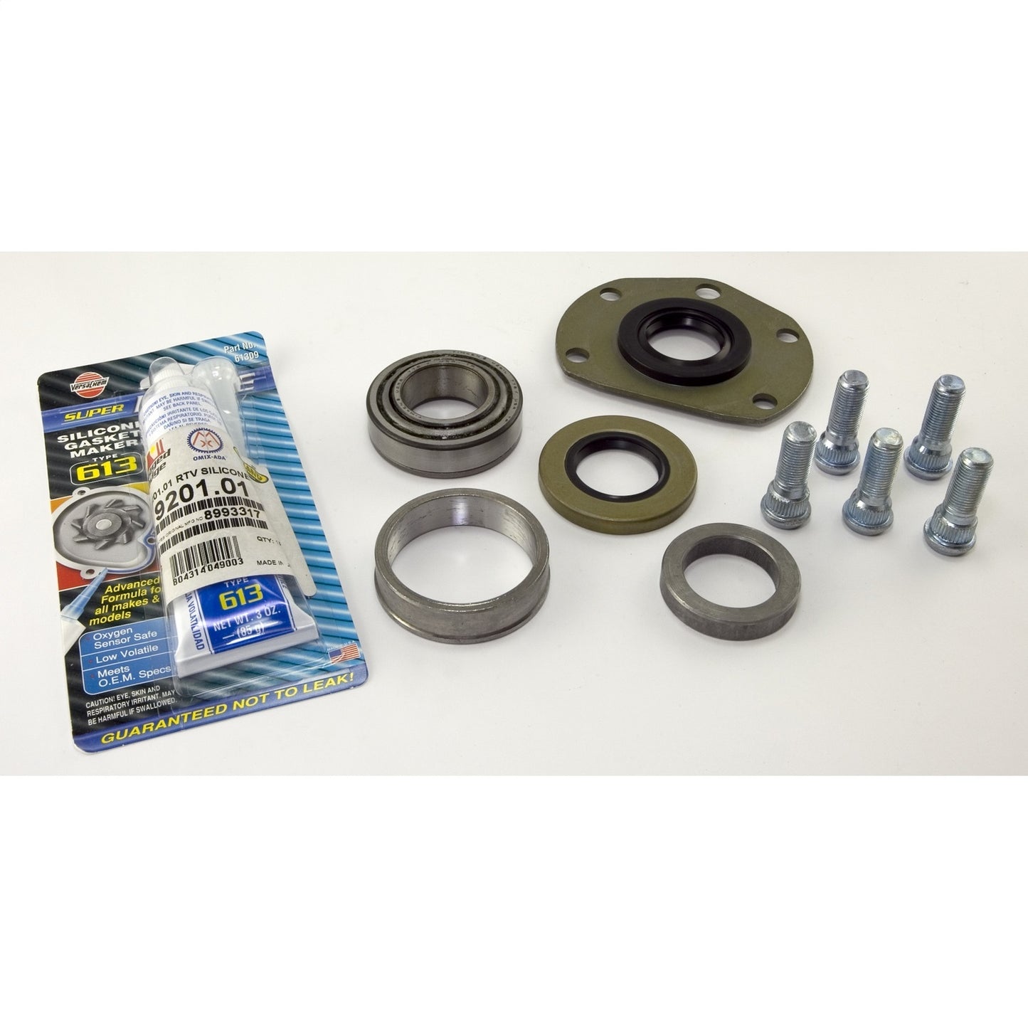 Axle Bearing And Hardware Kit Rear Dana 20 Amc 20 One Side 1976-1982 CJ5 1976-1986 CJ7 And 1981-1986 CJ8 Scrambler OMIX