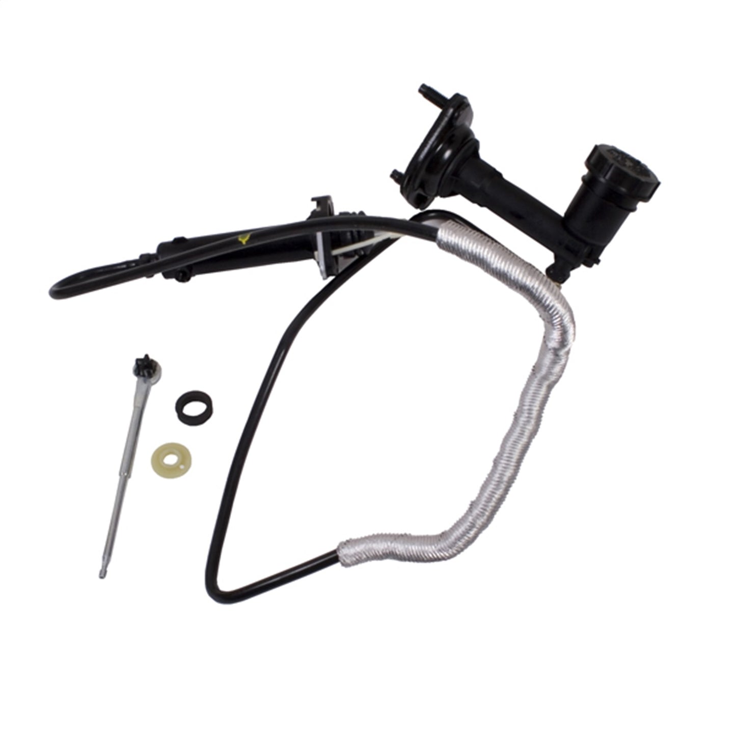Clutch Master And Slave Cylinder Kit Left Hand Drive Includes Clutch Master Cylinder/Hydraulic Line/Clutch Slave Cylinder 1997-2004 Jeep Wrangler TJ OMIX