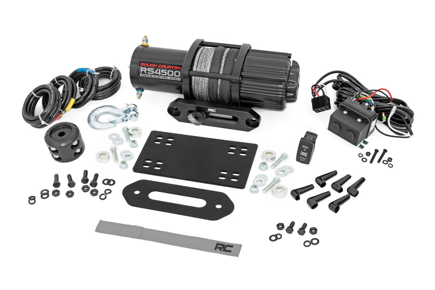 Winch Plate | RS4500S | Can-Am Defender MAX HD10  Rough Country