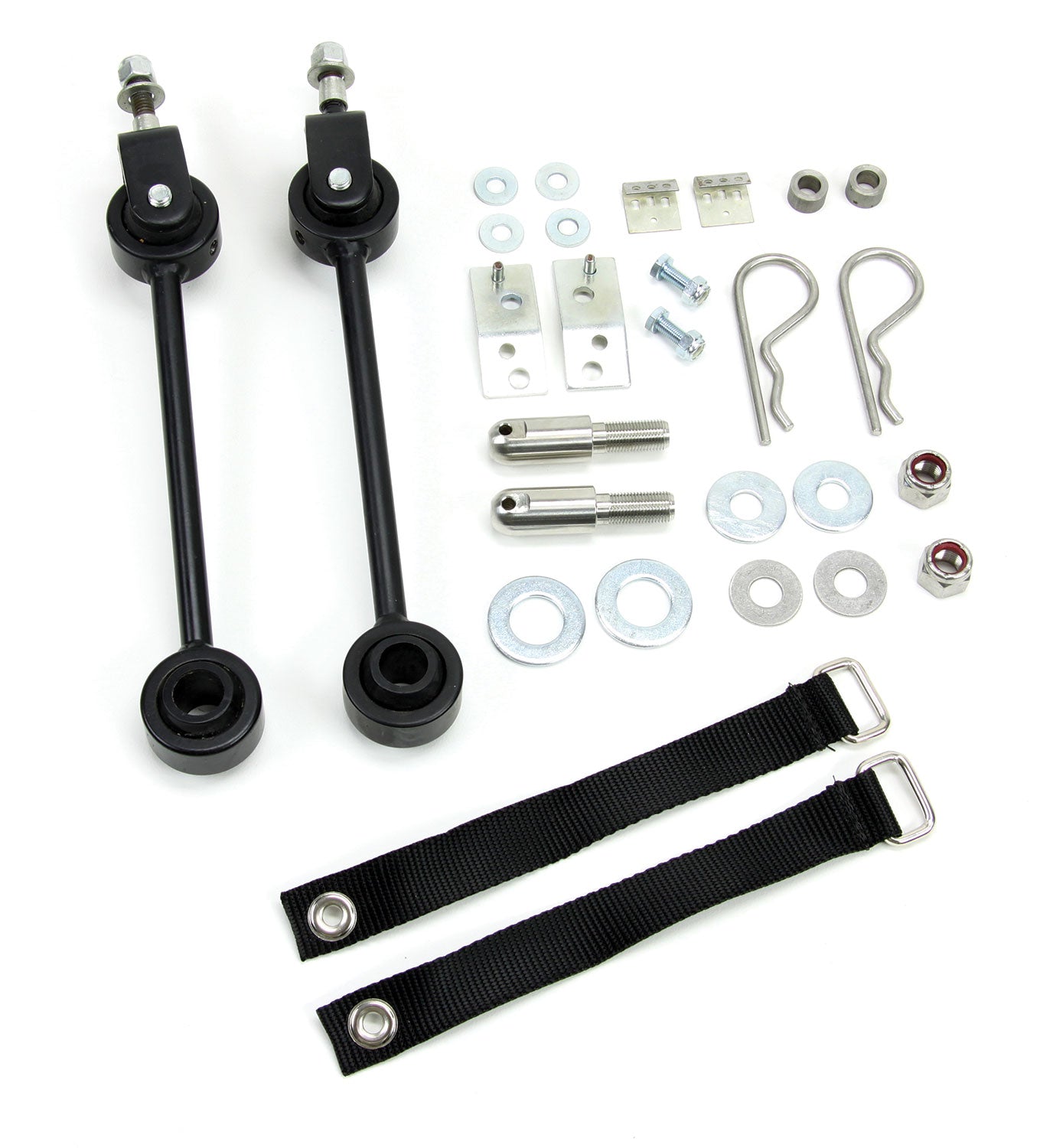 93-98 ZJ Grand Cherokee 84-01 XJ Cherokee 10 Inch Front Sway Bar Quick Disconnect Kit 2-4 Inch Lift TeraFlex
