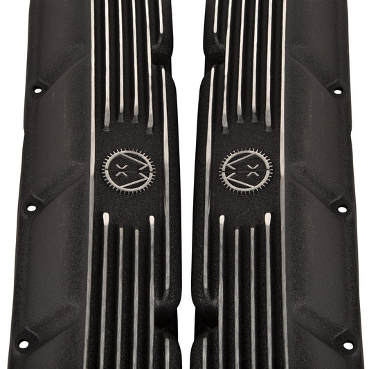 Valve Cover Set Aluminum w/Hardware Pair 1972-1981 CJ5 1972-1975 CJ6 1976-1981 CJ7 1981 CJ8 Scrambler And 1972-1991 OMIX-1