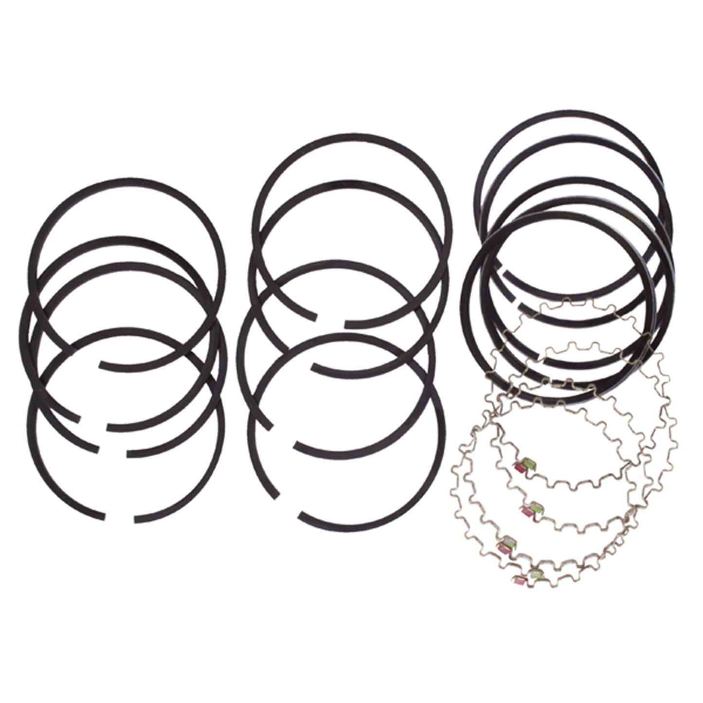 Piston Ring Set 0.030 Over Includes Full Set For Engine 1941-1945 MB/GPW 1945-1949 CJ2A 1949-1953 CJ3A 1954-1964 DJ3A 1952-1964 CJ3B 1955-1971 OMIX