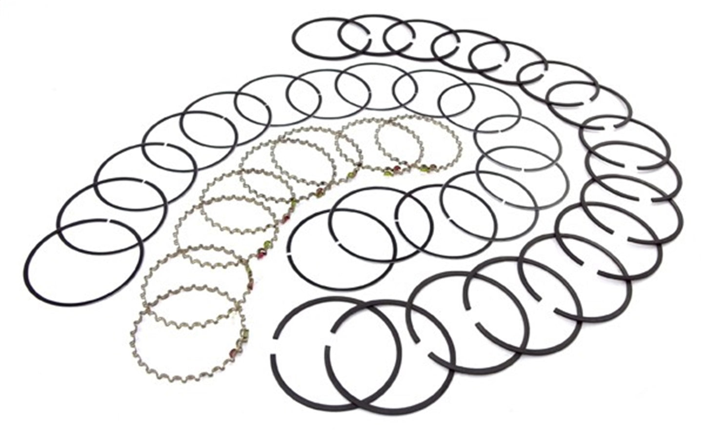 Piston Ring Set Standard Includes Full Set For Engine 1971-1975 CJ5 / CJ6 1972-1973 Commando 1972 J-Series Trucks And 1974 OMIX