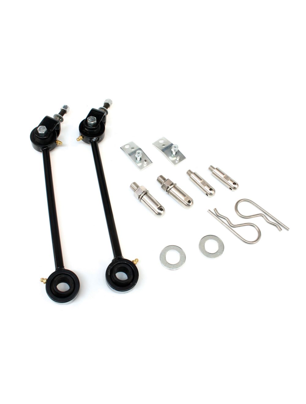 97-06 Jeep Wrangler TJ 10 Inch Front Sway Bar Quick Disconnect Kit 3-6 Inch Lift Skin Pack TeraFlex