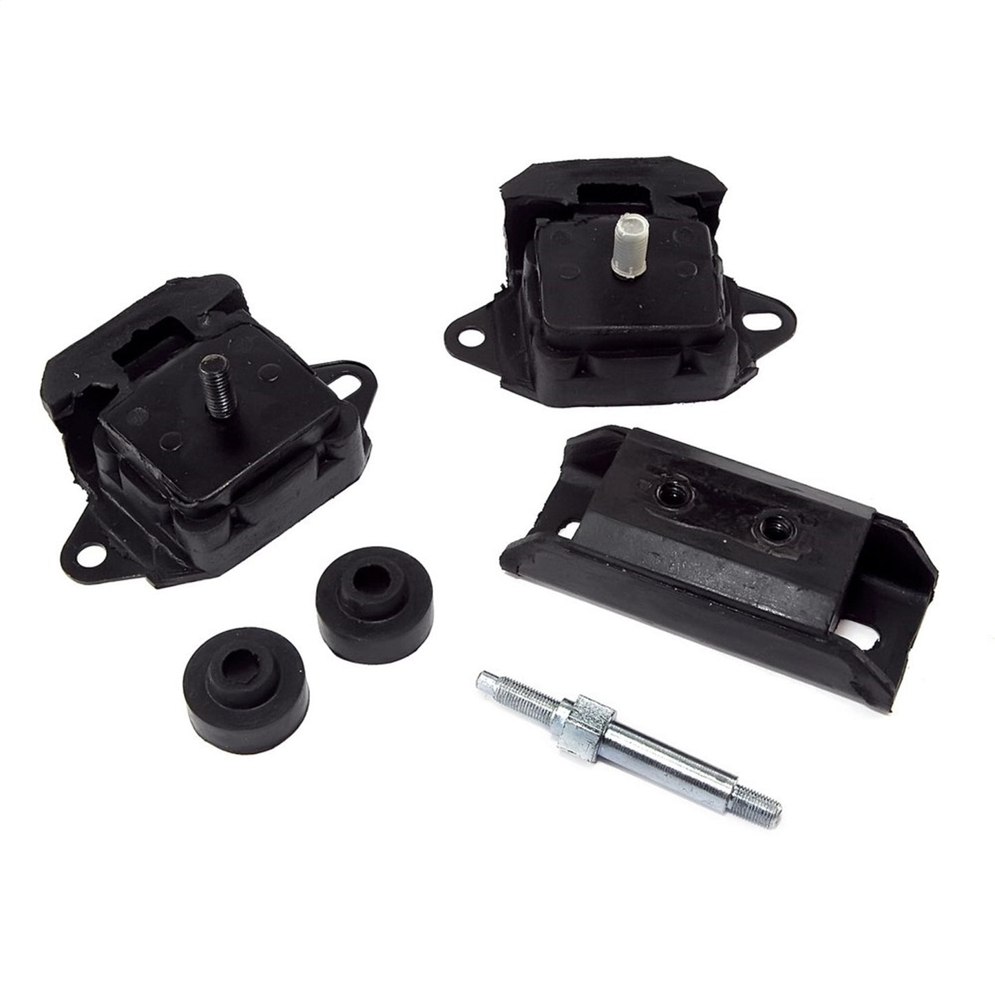 Drivetrain Mount Kit Includes Engine Mounts/Transmission Mount/Hardware 1972-1983 CJ5 1972-1975 CJ6 1976-1986 CJ7 1981-1986 CJ8 Scrambler 1974-1983 Cherokee OMIX