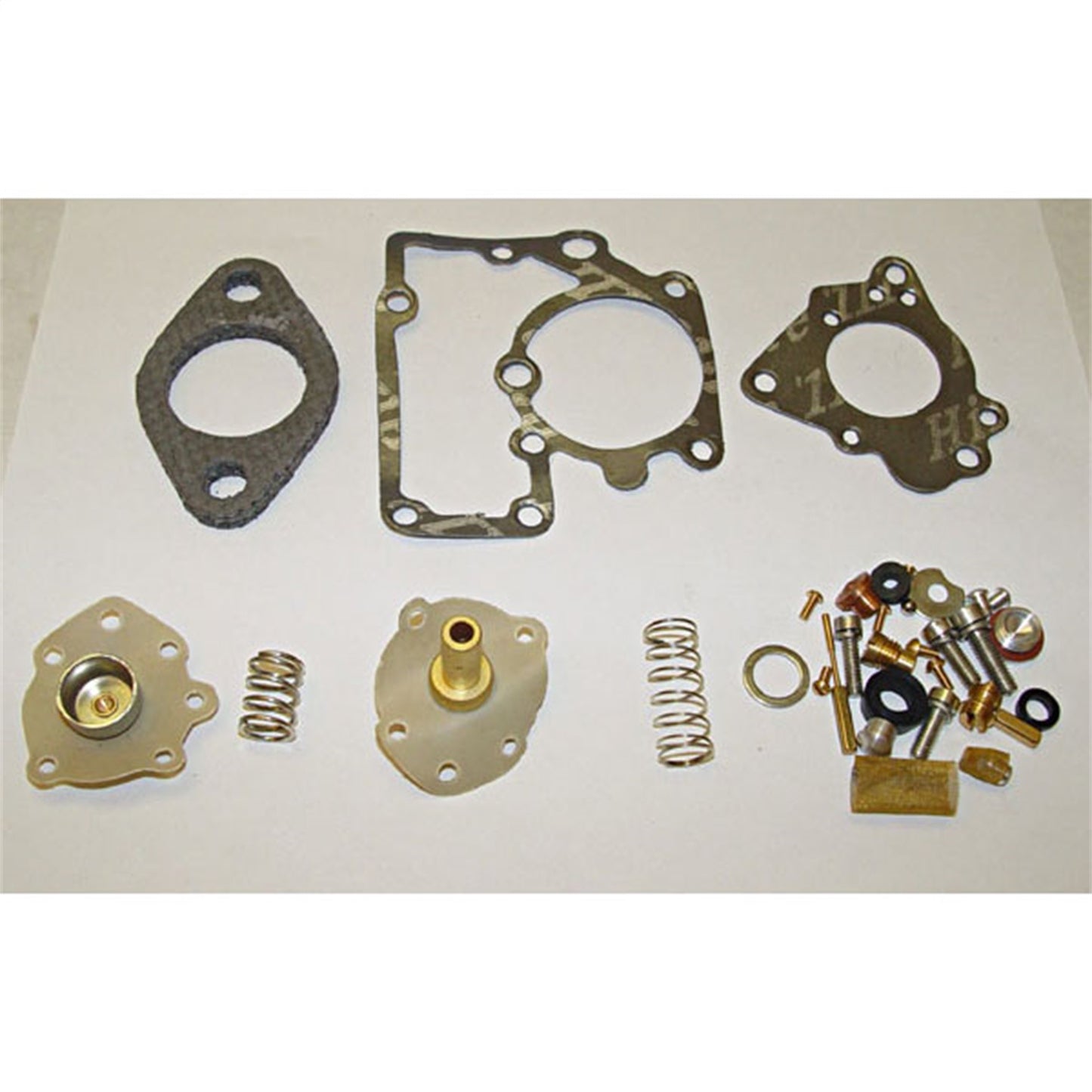 Carburetor Repair Kit Includes All Parts Necessary For Carburetor Rebuild 50-52 M38 Equipped With 134 Ci L-Head Engines OMIX