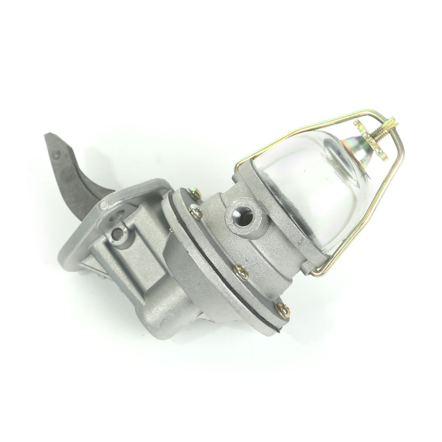 Fuel Pump Mechanical Glass Bowl w/o Vacuum Wipers Fits Willys L-Head And F-Head 134 Ci Engines On 41-45 MB/GPW, 46-49 CJ2A, 49-53 CJ3A OMIX-1