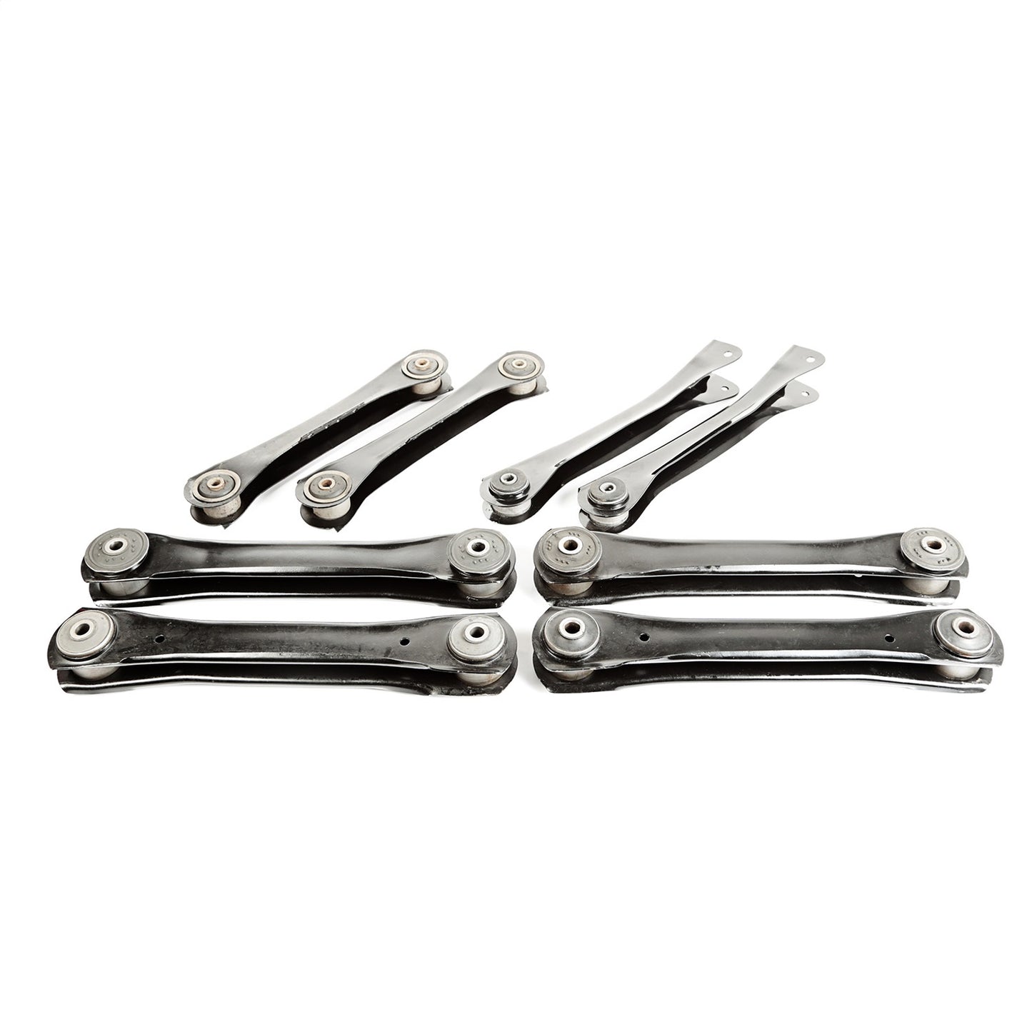 Control Arm Kit Front And Rear Includes All 8 Replacement Control Arms 1997-2006 Jeep Wrangler TJ And 2004-2006 Wrangler Unlimited Lj OMIX-1