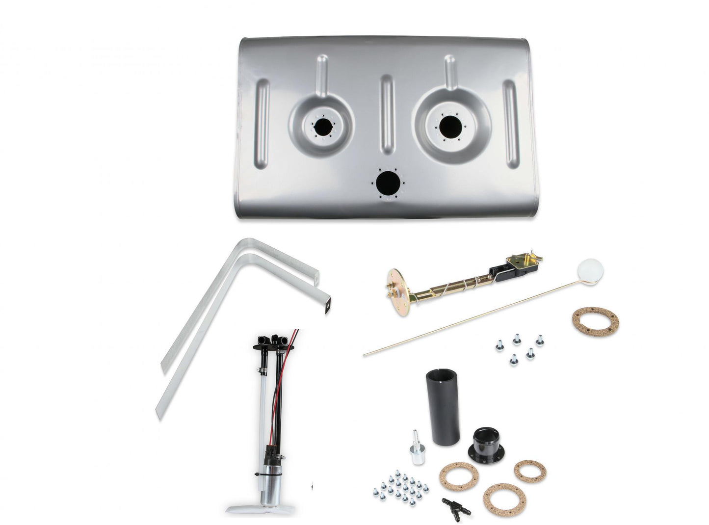Universal Fuel Tank System 255 LPH Universal Gas Tank Kit With 0-90 GM Sender Holley Sniper EFI-18
