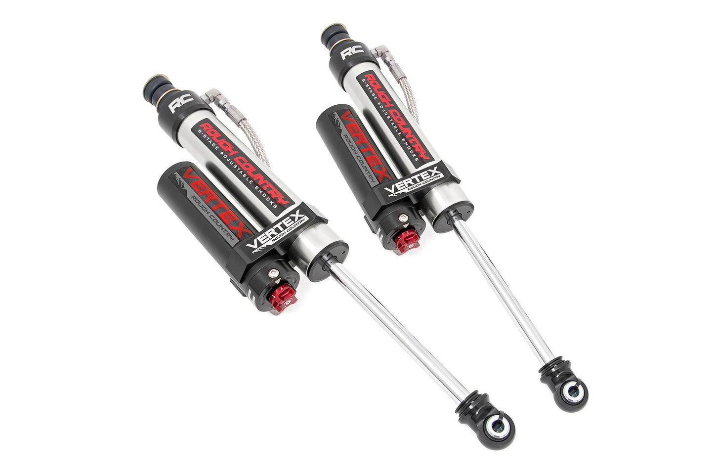 Vertex 2.5 Adjustable Rear Shocks | 6-7.5" | Ram 1500 2WD/4WD (2019-2025) Rough Country