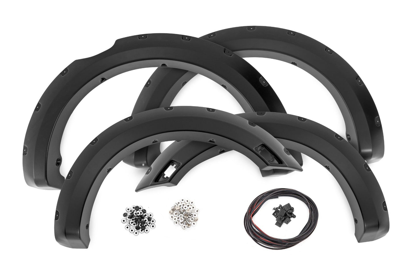 Pocket Fender Flares | G1 Black | 5' Bed | Ford Ranger 2WD/4WD (2019-2023) Rough Country