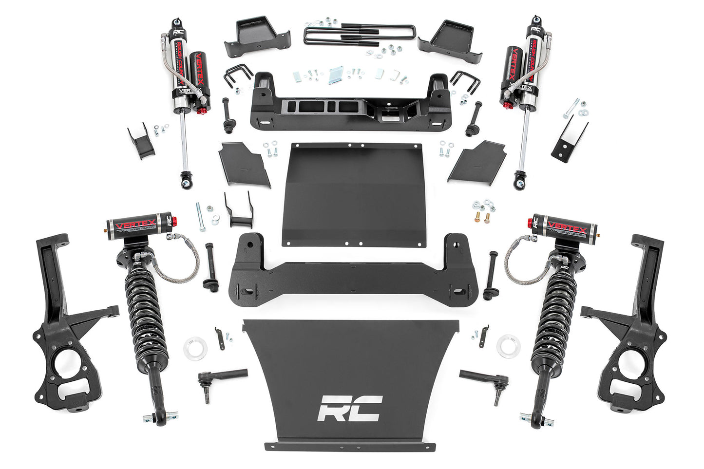 4 Inch Lift Kit | AT4/Trailboss | Vertex | Chevy/GMC Sierra 1500 (19-25)/Silverado 1500 (19-25) Rough Country