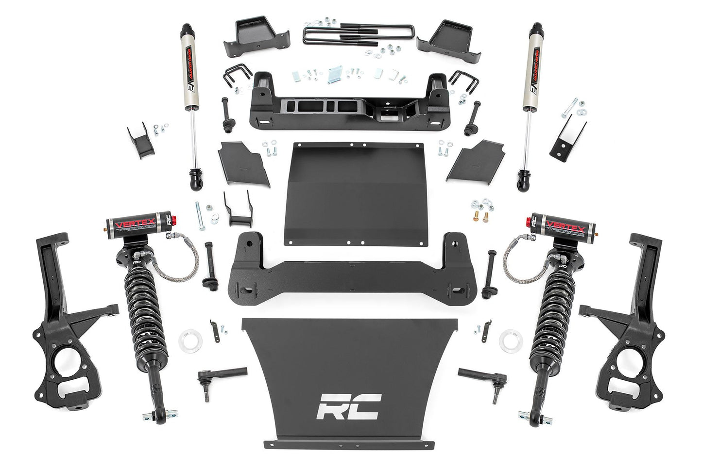 4 Inch Lift Kit | AT4/Trailboss | Vertex/V2 | Chevy/GMC Sierra 1500 (19-25)/Silverado 1500 (19-25) Rough Country