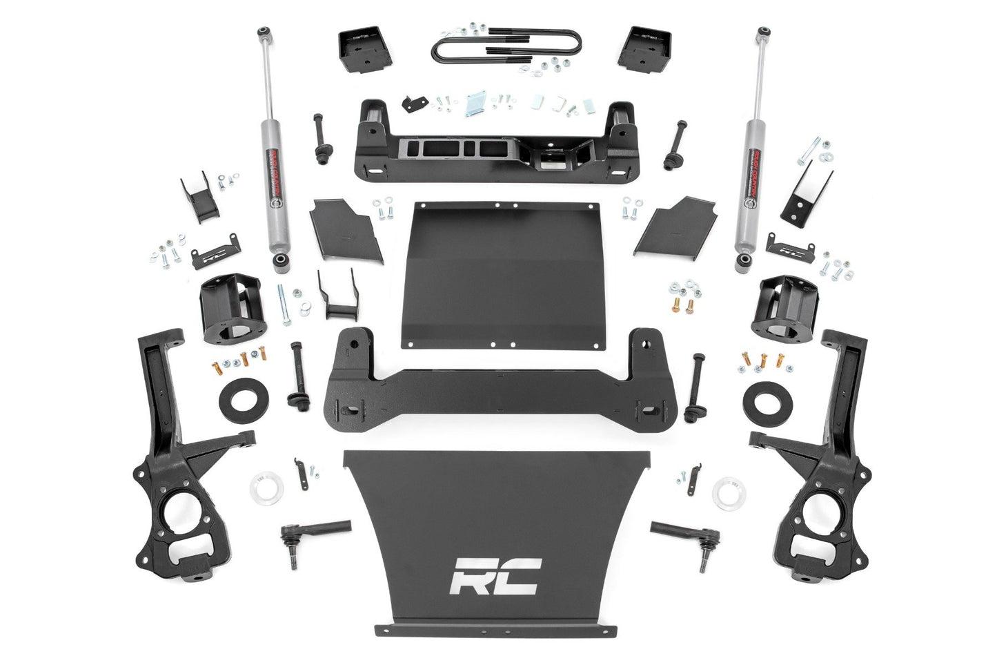 6 Inch Lift Kit | Mono Leaf Rear | N3 | GMC Sierra 1500 2WD/4WD (2019-2024 & Classic) Rough Country