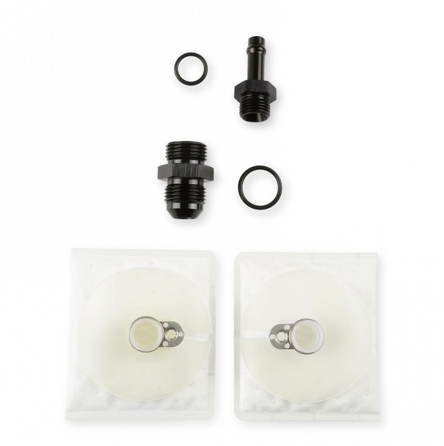 Dual In-Tank Retrofit Fuel Module W/Return 340 LPH Dual 340 LPH Drop-In Retrofit Fuel System-E85 Compatible Supports Up To 1400 Or 1800 Carb Hp (Hp Rating At 60 Psi At 13.5 Volts / 24 Amp Draw) Holley Sniper EFI-5