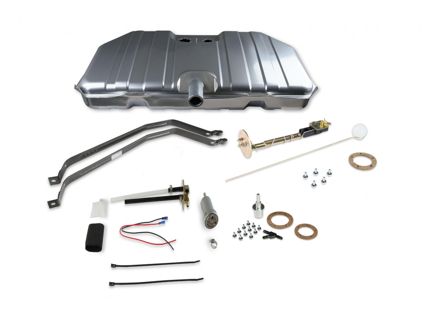 Fuel Tank System 400 LPH 1969 Chevy Camaro / Firebird With Notched Front Corners Holley Sniper EFI-15