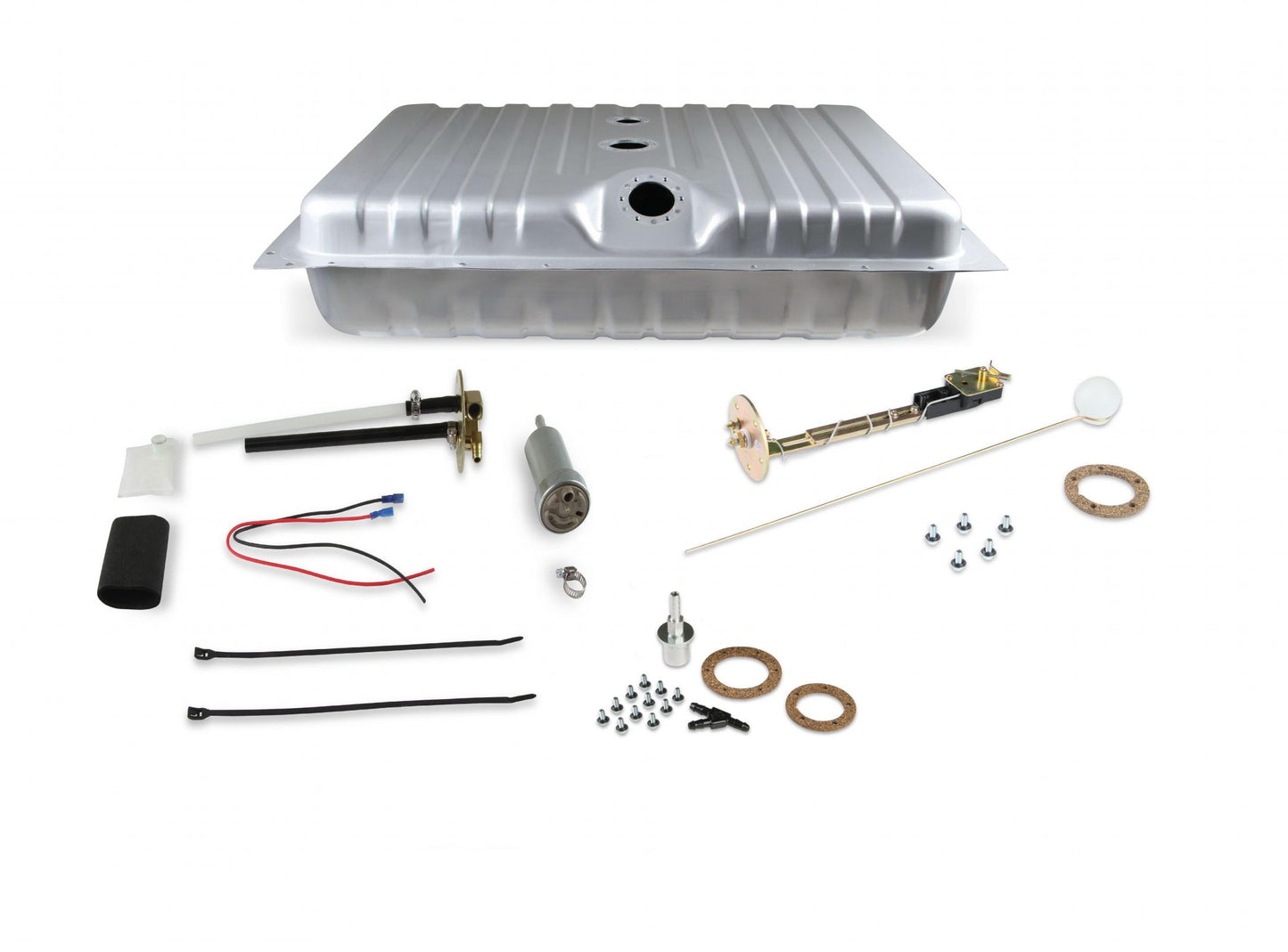 Fuel Tank System 400 LPH 1969-1970 Ford Mustang / Mercury Cougar Coated Tank Gasoline Holley Sniper EFI-16