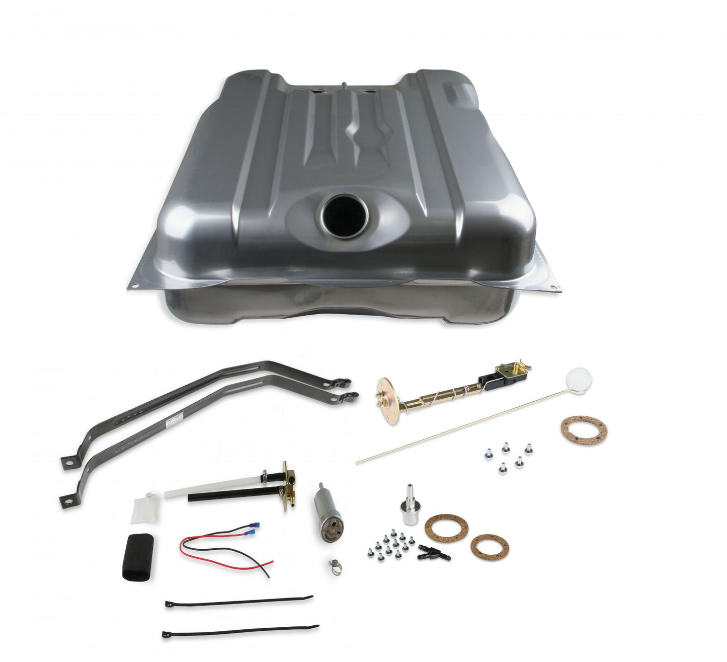 Fuel Tank System 400 LPH 1970-1974 Cuda Coated Steel Gas Holley Sniper EFI-16