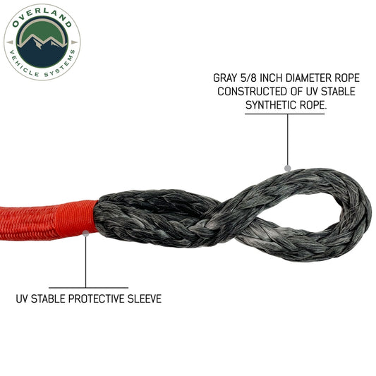 Soft Recovery Shackle With A Breaking Strength of 44,500 lbs Overland Vehicle Systems-1