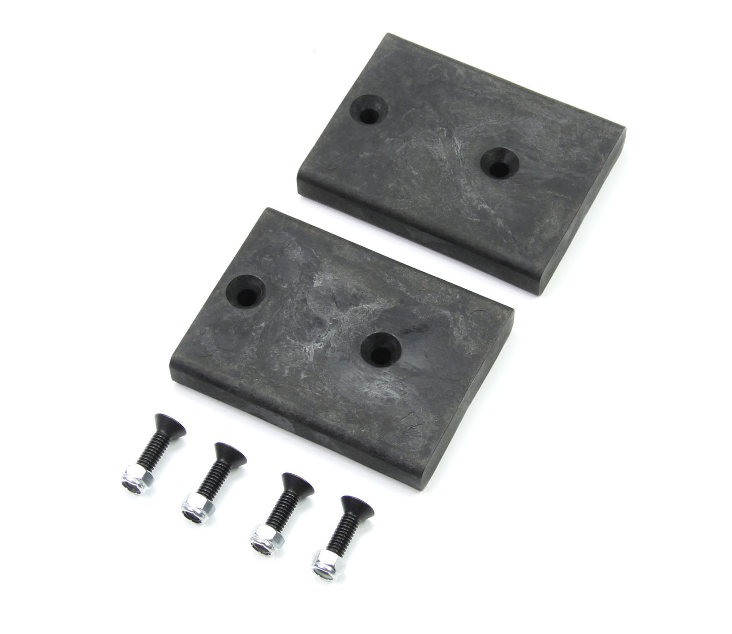 07-18 Wrangler JK 0.75 Inch SpeedBump Bump Stop Strike Pad Kit Rear Lower TeraFlex