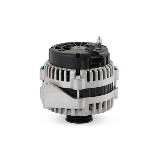 Alternator with 130 Amp Capability This Alternator Looks at Home on All Driver's Side LS Brackets When Properly Installed, the Additional Amperage from This Unit Will Assure Solid Voltage Even with High Consuming Electrical Accessories Holley-1