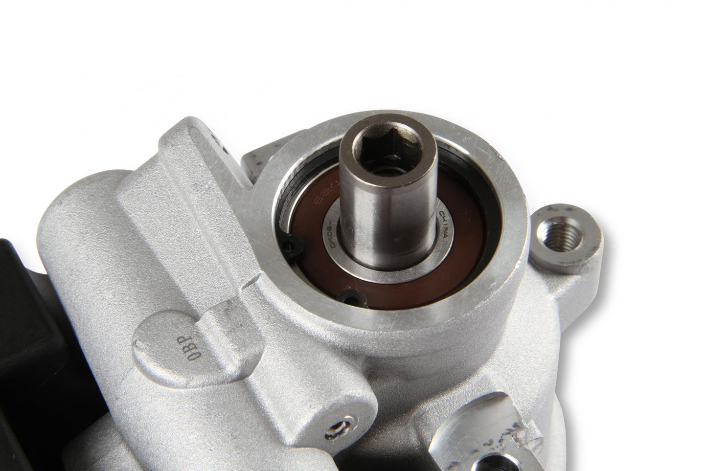 Power Steering Pump W/ Reservoir Replacement Power Steering Pump Saginaw Type II, for Use W/ 2014 & Up Gen III Hemi Engines (5.7L and 6.4L) & Godzilla High-Mount Accessory Drive System Holley-3