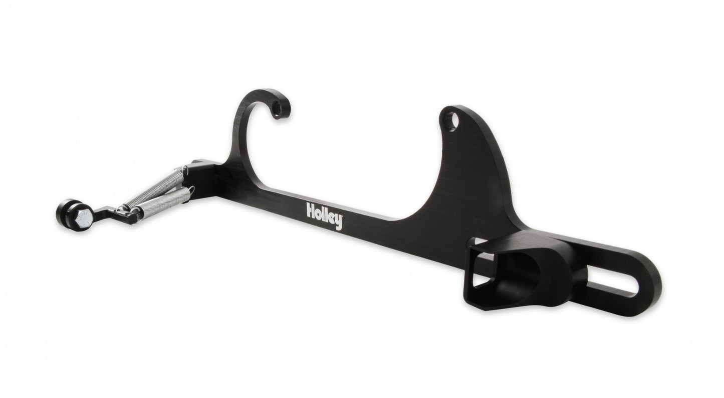 Billet Aluminum Throttle Cable Bracket for GM Cable Holley-6