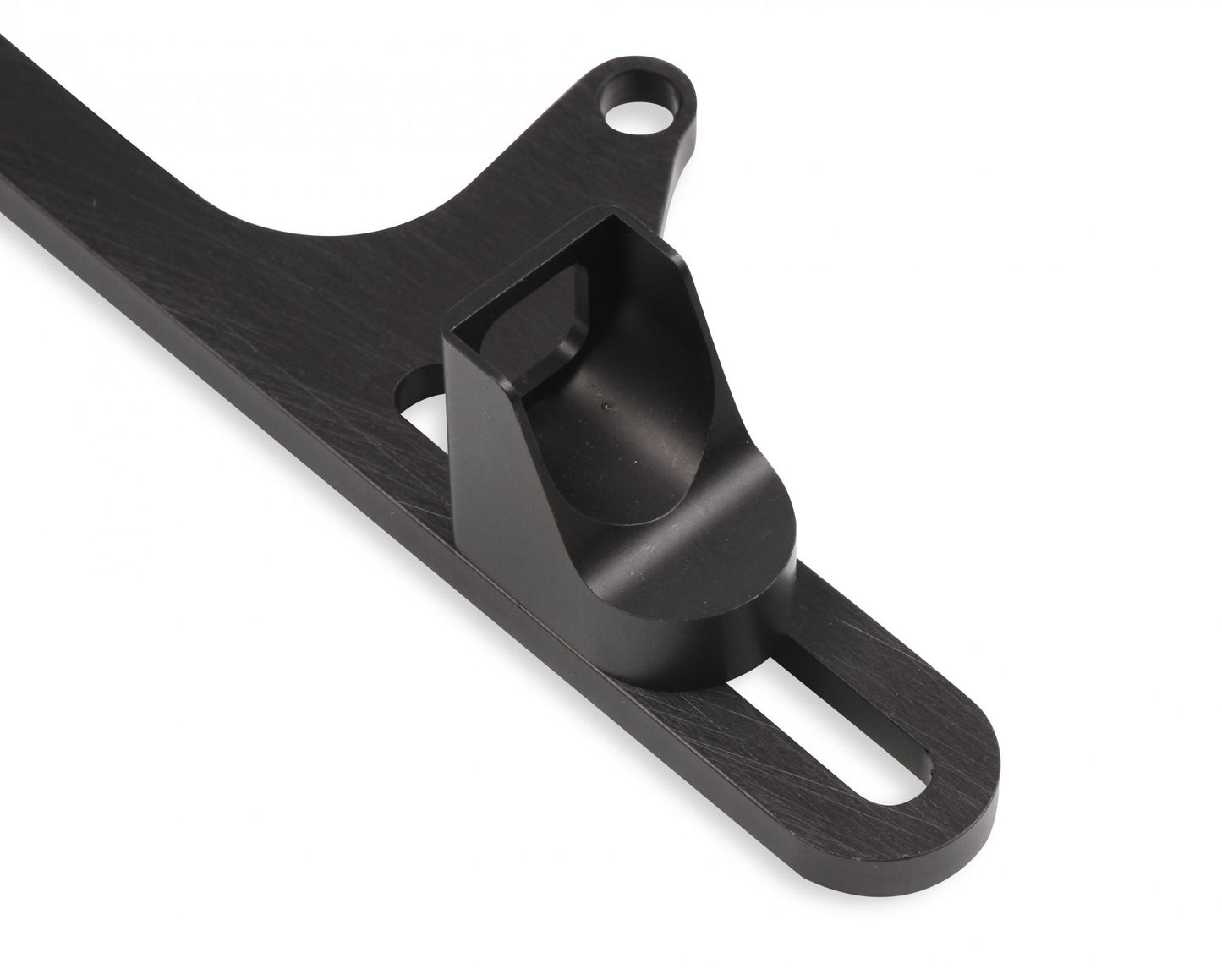 Billet Aluminum Throttle Cable Bracket for 4500 with LOKAR Cable Holley-2