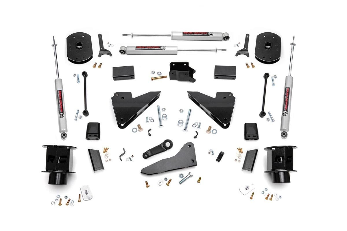 5 Inch Lift Kit | FR Spacer | Radius Arm Drop | Ram 2500 4WD (2014-2018) Rough Country